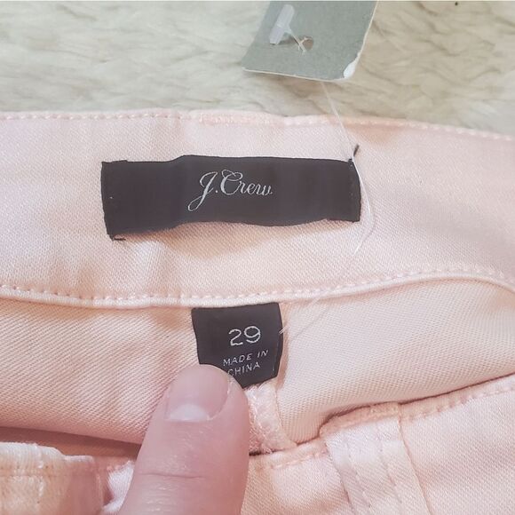 J. Crew Pink Straight Leg Pants - Picture 2 of 9